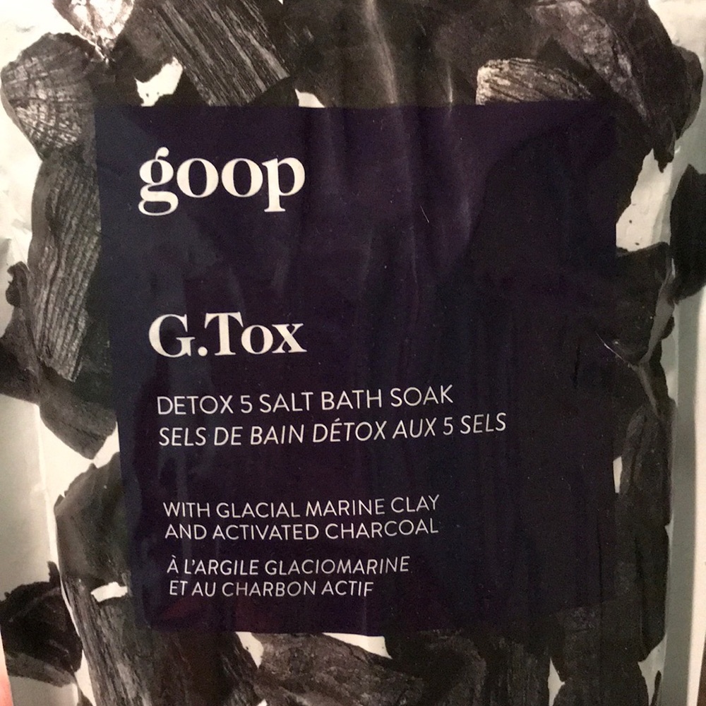 goop charcoal bath soak